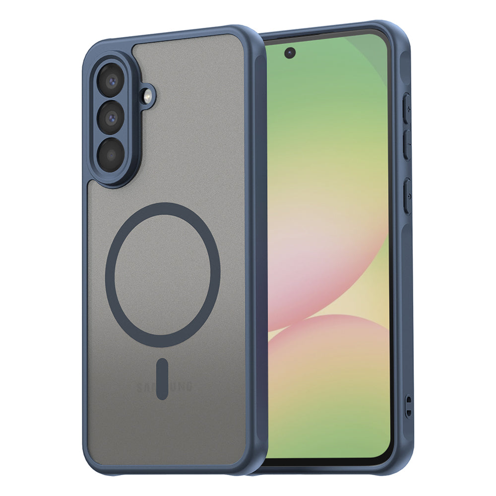 Husă Techsuit HaloFrost II MagSafe Galaxy A56 5G – Bleumarin – imagine 7