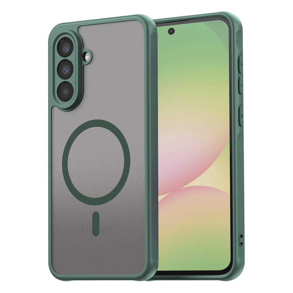 Husă Techsuit HaloFrost II MagSafe Galaxy A56 5G – Verde – imagine 1