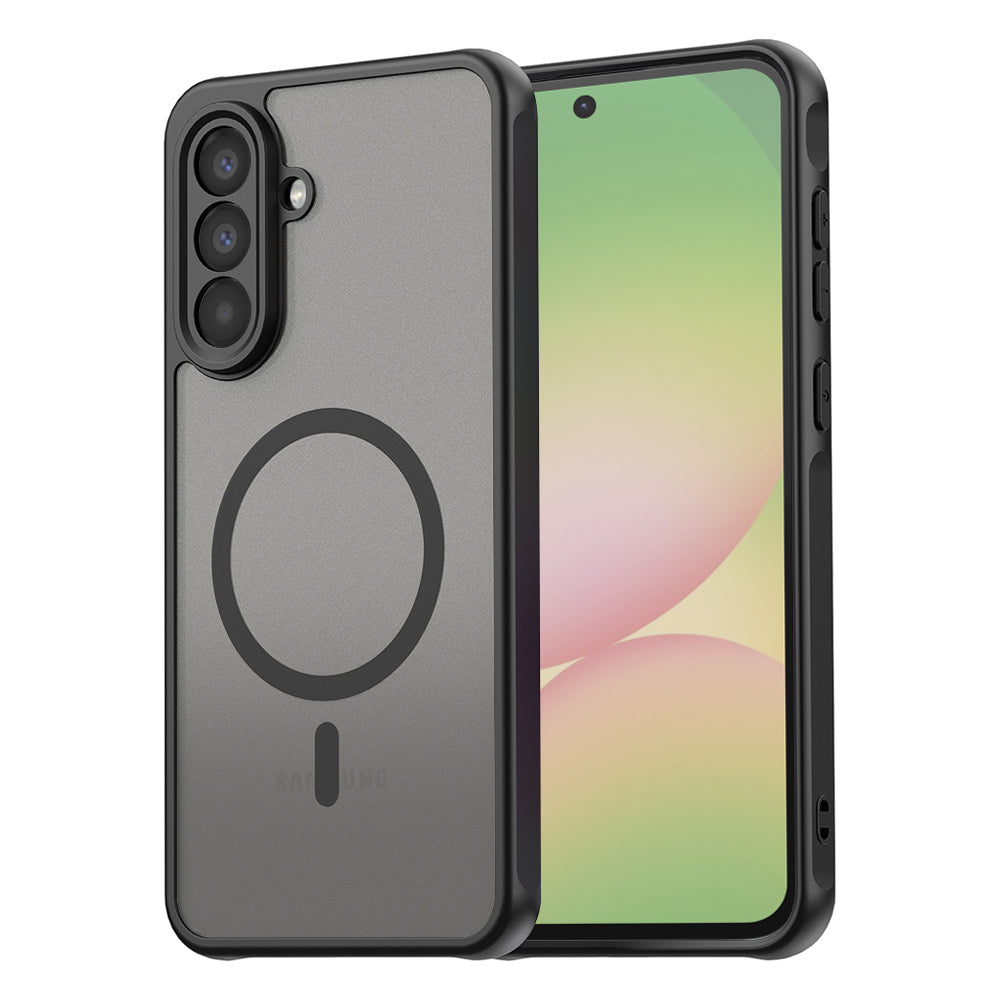 Husă Techsuit HaloFrost II MagSafe Galaxy A56 5G – Negru – imagine 5