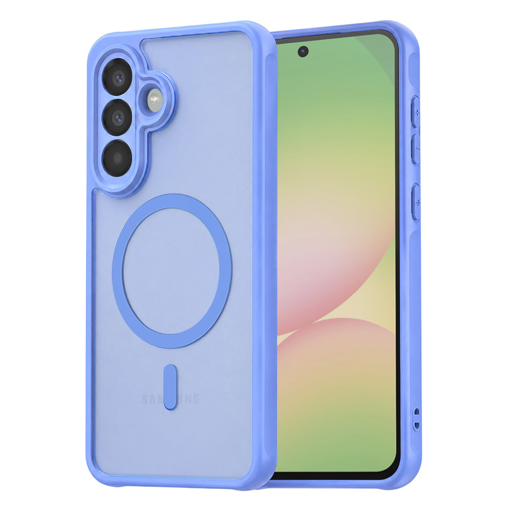 Husă Techsuit HaloFrost II MagSafe Galaxy A56 5G – Bleu – imagine 9