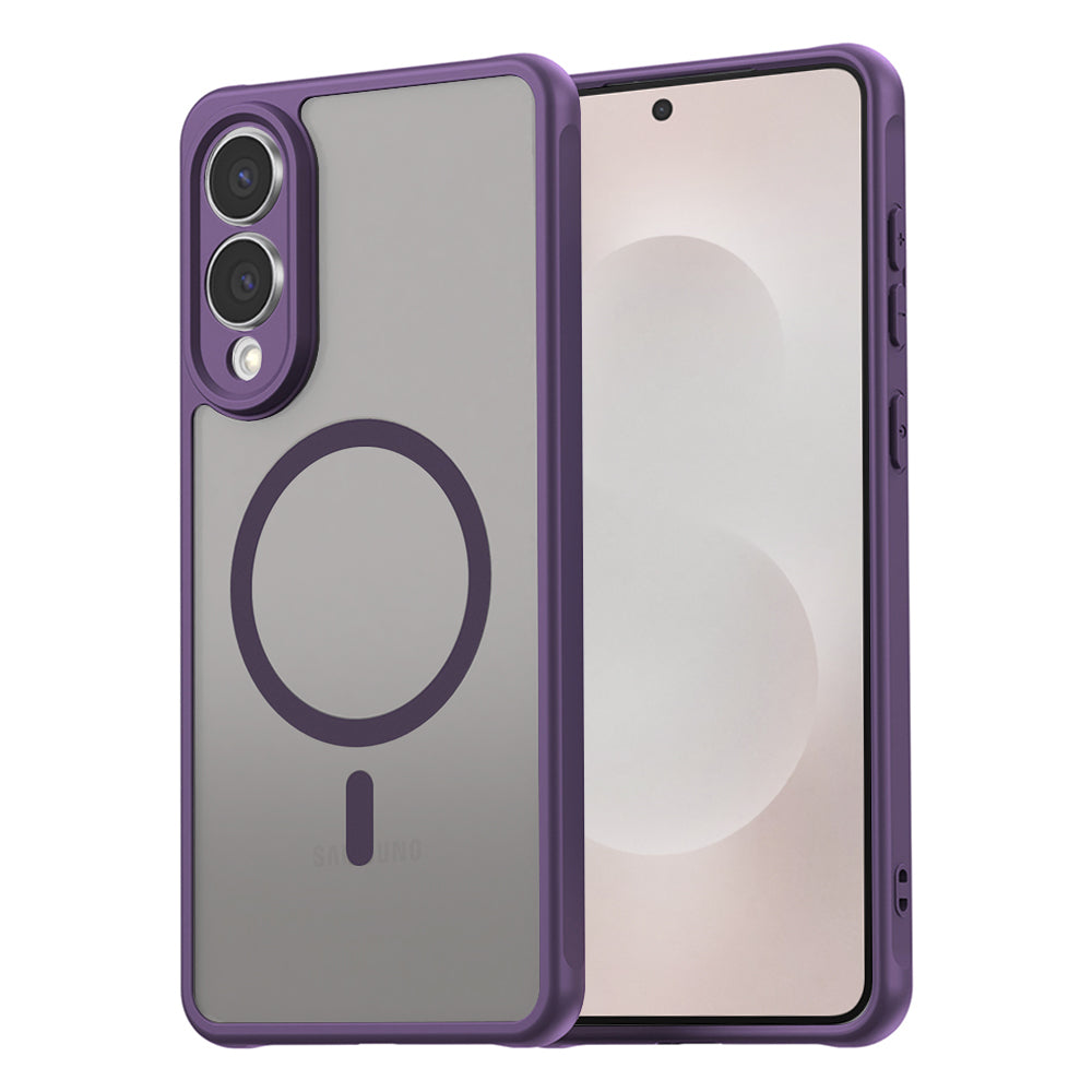 Husă Techsuit HaloFrost II MagSafe Galaxy S25 Edge – Mov – imagine 3