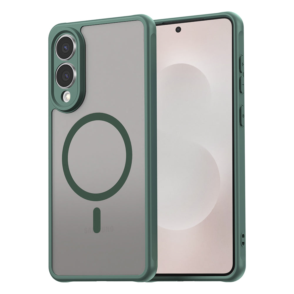 Husă Techsuit HaloFrost II MagSafe Galaxy S25 Edge – Verde – imagine 5