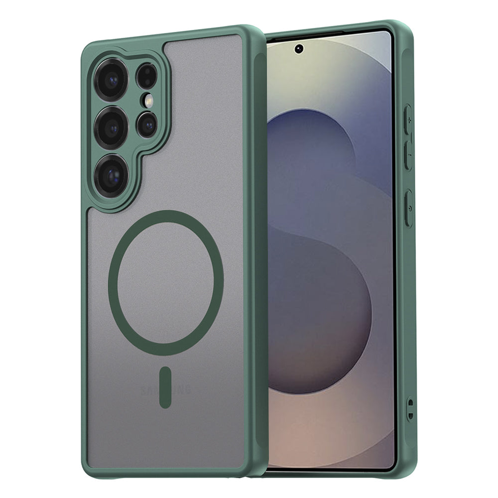 Husă Techsuit HaloFrost II MagSafe Galaxy S25 Ultra – Verde – imagine 5
