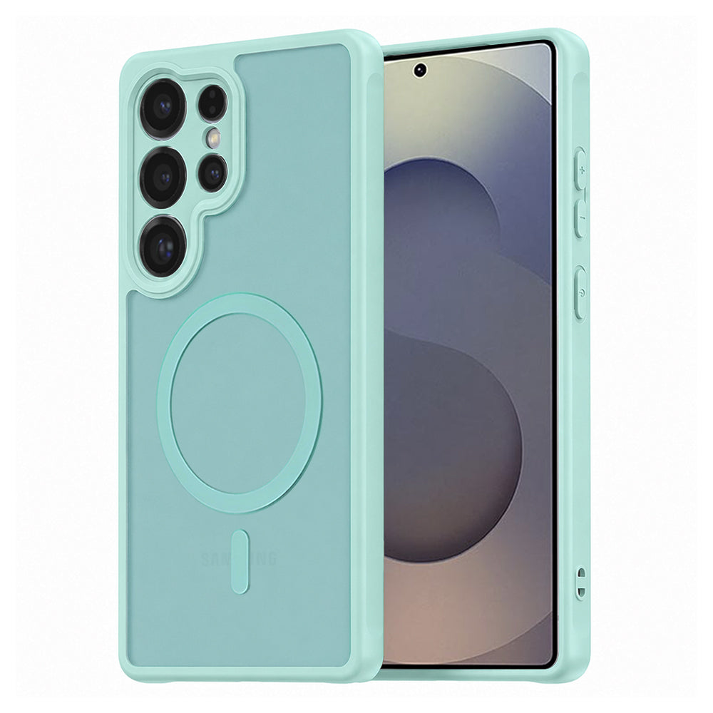 Husă Techsuit HaloFrost II MagSafe Galaxy S25 Ultra – Verde mentă – imagine 13