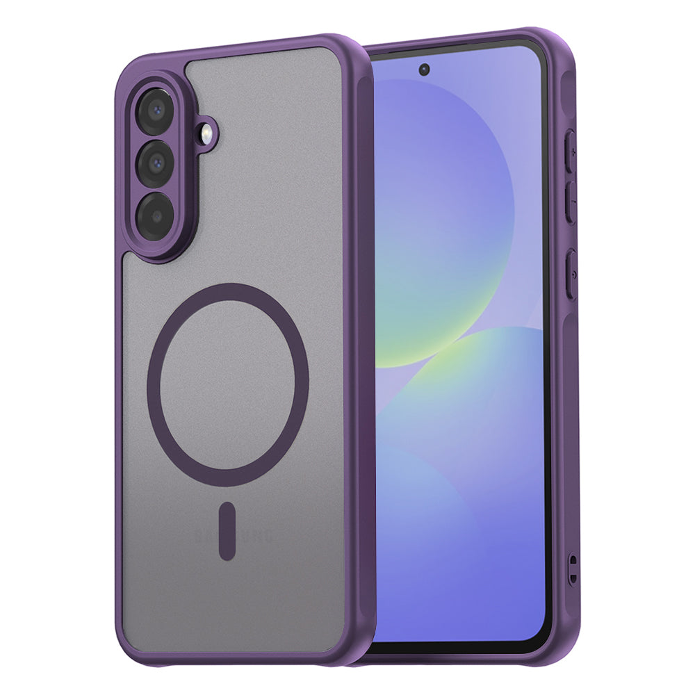 Husă Techsuit HaloFrost II MagSafe Galaxy A36 5G – Mov – imagine 5