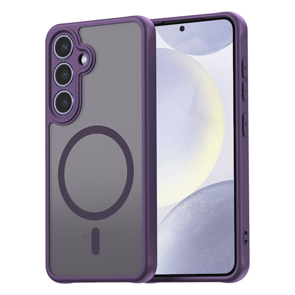 Husă Techsuit HaloFrost II MagSafe Galaxy S24+ / S25 Plus – Mov – imagine 1