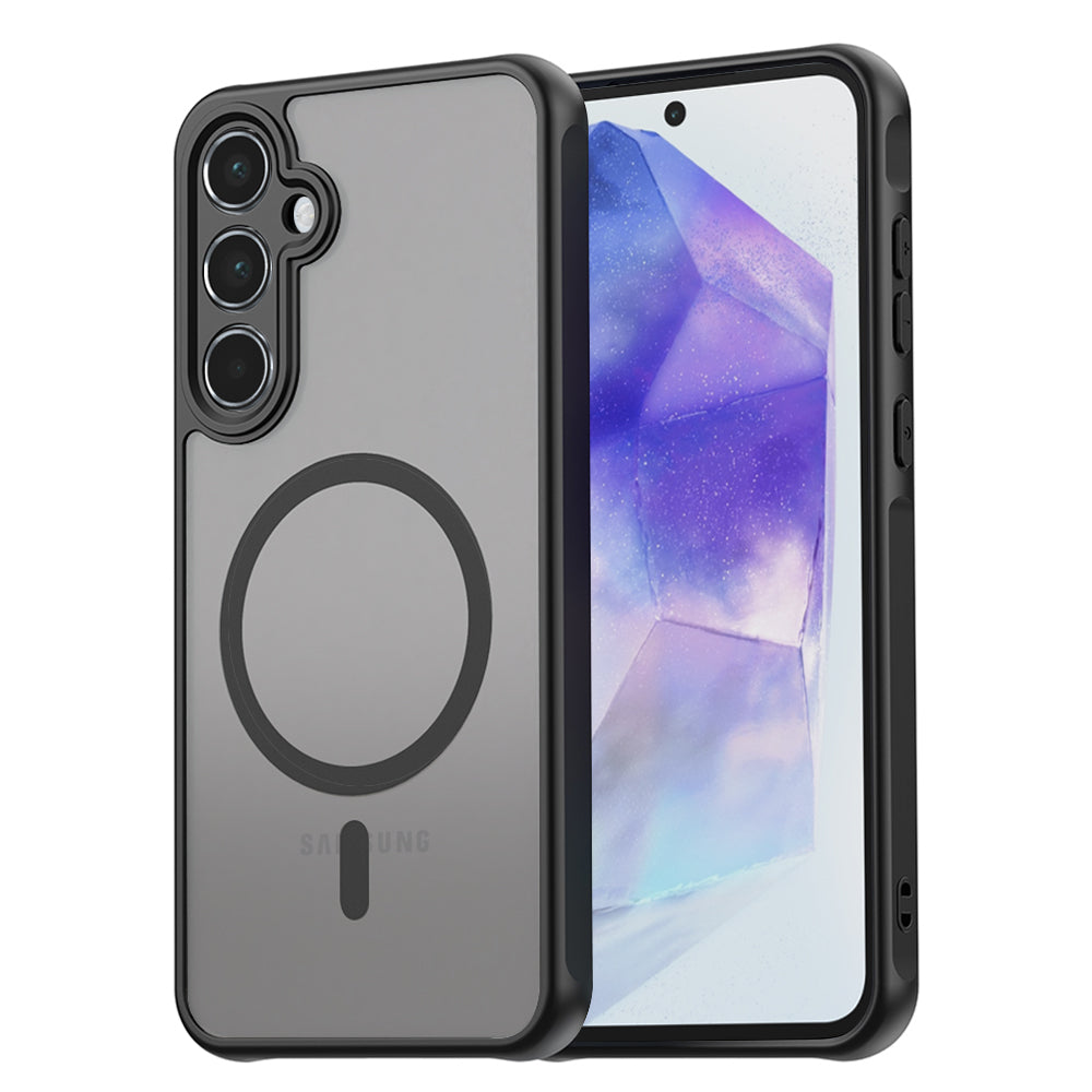 Husă Techsuit HaloFrost II MagSafe Galaxy A55 5G – Negru – imagine 3