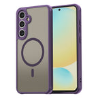 Husă Techsuit HaloFrost II MagSafe Galaxy S24 FE – Mov – imagine 1