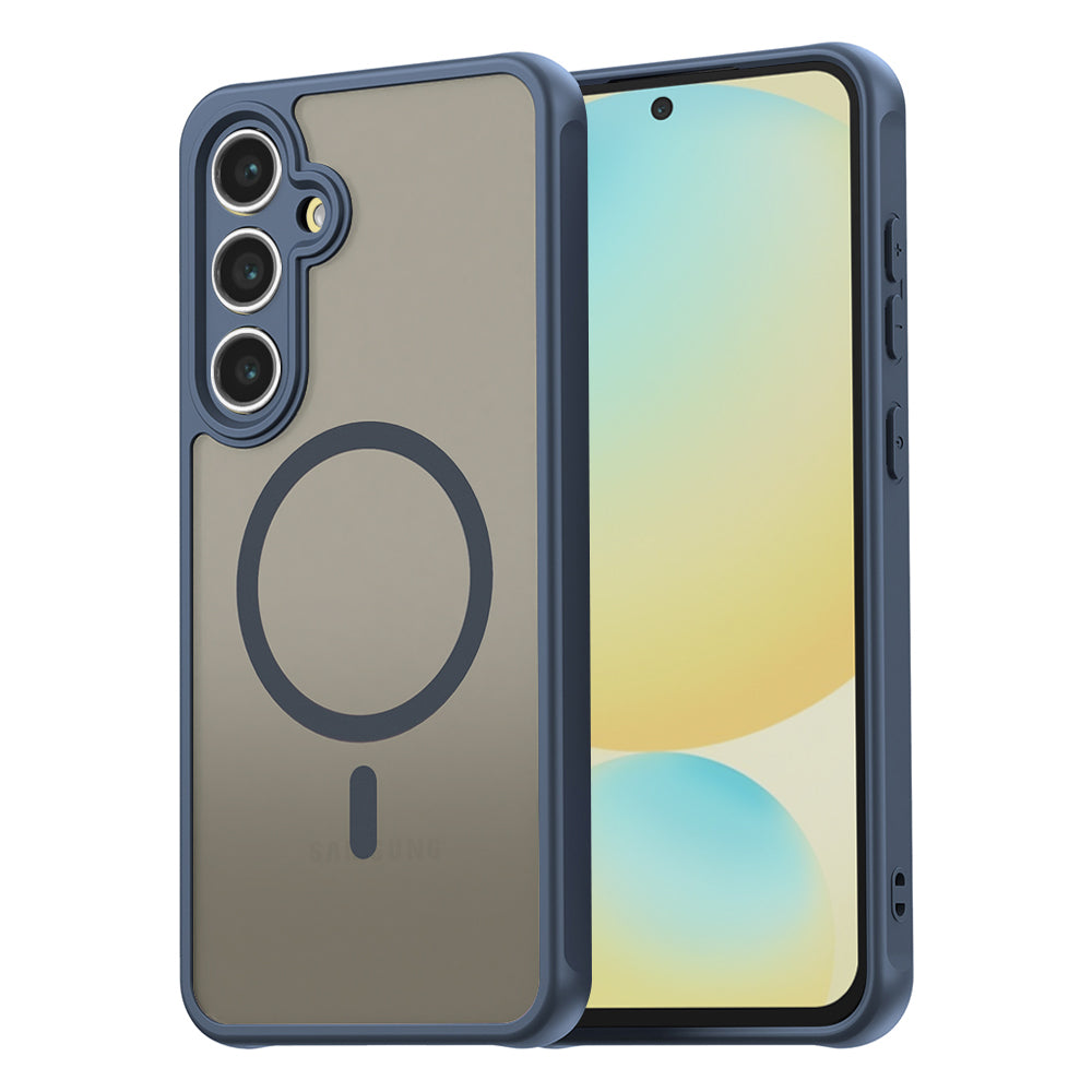 Husă Techsuit HaloFrost II MagSafe Galaxy S24 FE – Bleumarin – imagine 7
