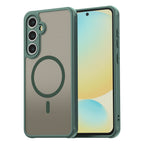 Husă Techsuit HaloFrost II MagSafe Galaxy S24 FE – Verde – imagine 3
