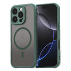 Husă Techsuit HaloFrost II MagSafe iPhone 16 Pro Max – Verde – imagine 3