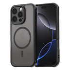 Husă Techsuit HaloFrost II MagSafe iPhone 16 Pro Max – Negru – imagine 1
