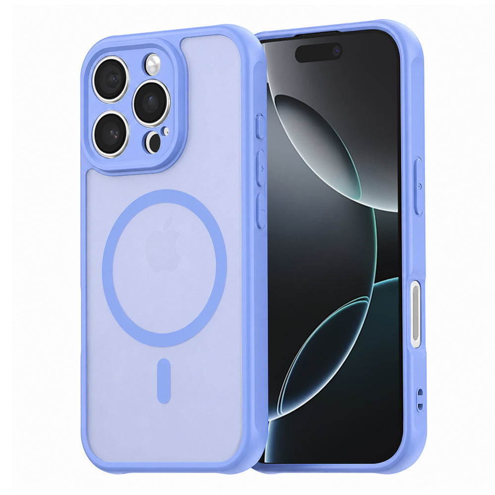 Husă Techsuit HaloFrost II MagSafe iPhone 16 Pro – Bleu – imagine 11