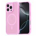 Husă Techsuit HaloFrost II MagSafe iPhone 16 Pro – Roz – imagine 1