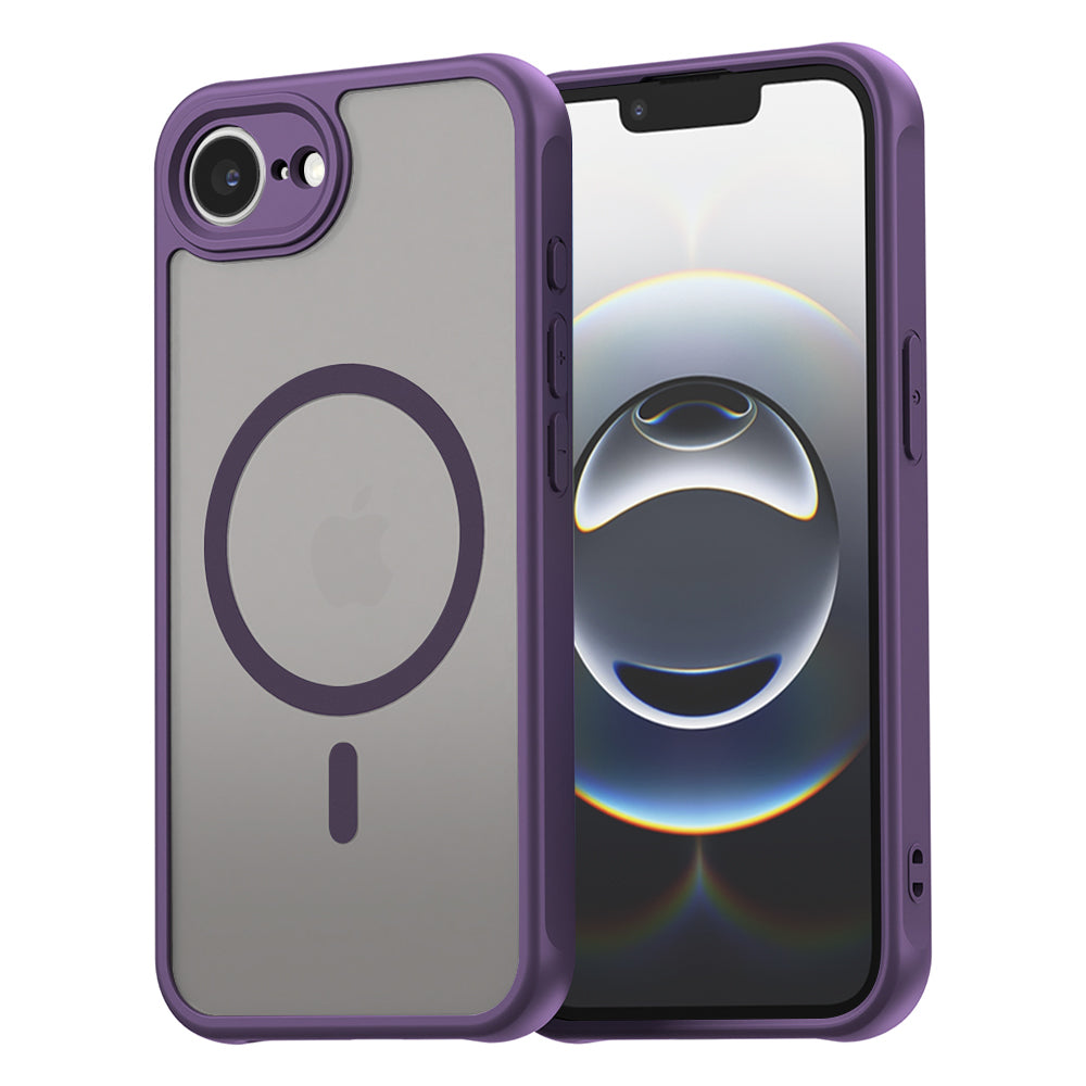 Husă Techsuit HaloFrost II MagSafe iPhone 16e / 17e – Mov – imagine 5