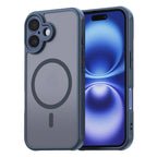 Husă Techsuit HaloFrost II MagSafe iPhone 16 – Bleumarin – imagine 9