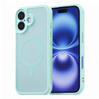 Husă Techsuit HaloFrost II MagSafe iPhone 16 – Verde mentă – imagine 13