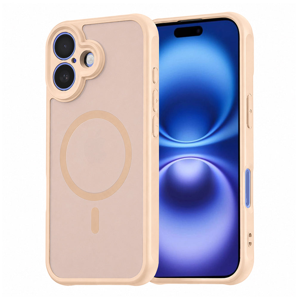 Husă Techsuit HaloFrost II MagSafe iPhone 16 – Auriu – imagine 5