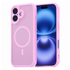 Husă Techsuit HaloFrost II MagSafe iPhone 16 – Roz – imagine 7