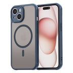 Husă Techsuit HaloFrost II MagSafe iPhone 15 – Bleumarin – imagine 2