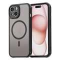 Husă Techsuit HaloFrost II MagSafe iPhone 15 – Negru – imagine 1