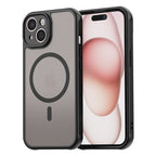 Husă Techsuit HaloFrost II MagSafe iPhone 15 – Negru – imagine 1