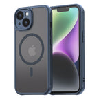 Husă Techsuit HaloFrost II MagSafe iPhone 14 – Bleumarin – imagine 5