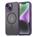 Husă Techsuit HaloFrost II MagSafe iPhone 14 – Mov – imagine 1