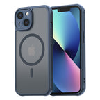 Husă Techsuit HaloFrost II MagSafe iPhone 13 – Bleumarin – imagine 3