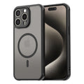 Husă Techsuit HaloFrost II MagSafe iPhone 15 Pro Max – Negru – imagine 1