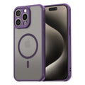 Husă iPhone 15 Pro Max Techsuit HaloFrost II MagSafe, mov – imagine 1