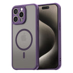 Husă iPhone 15 Pro Max Techsuit HaloFrost II MagSafe, mov – imagine 1