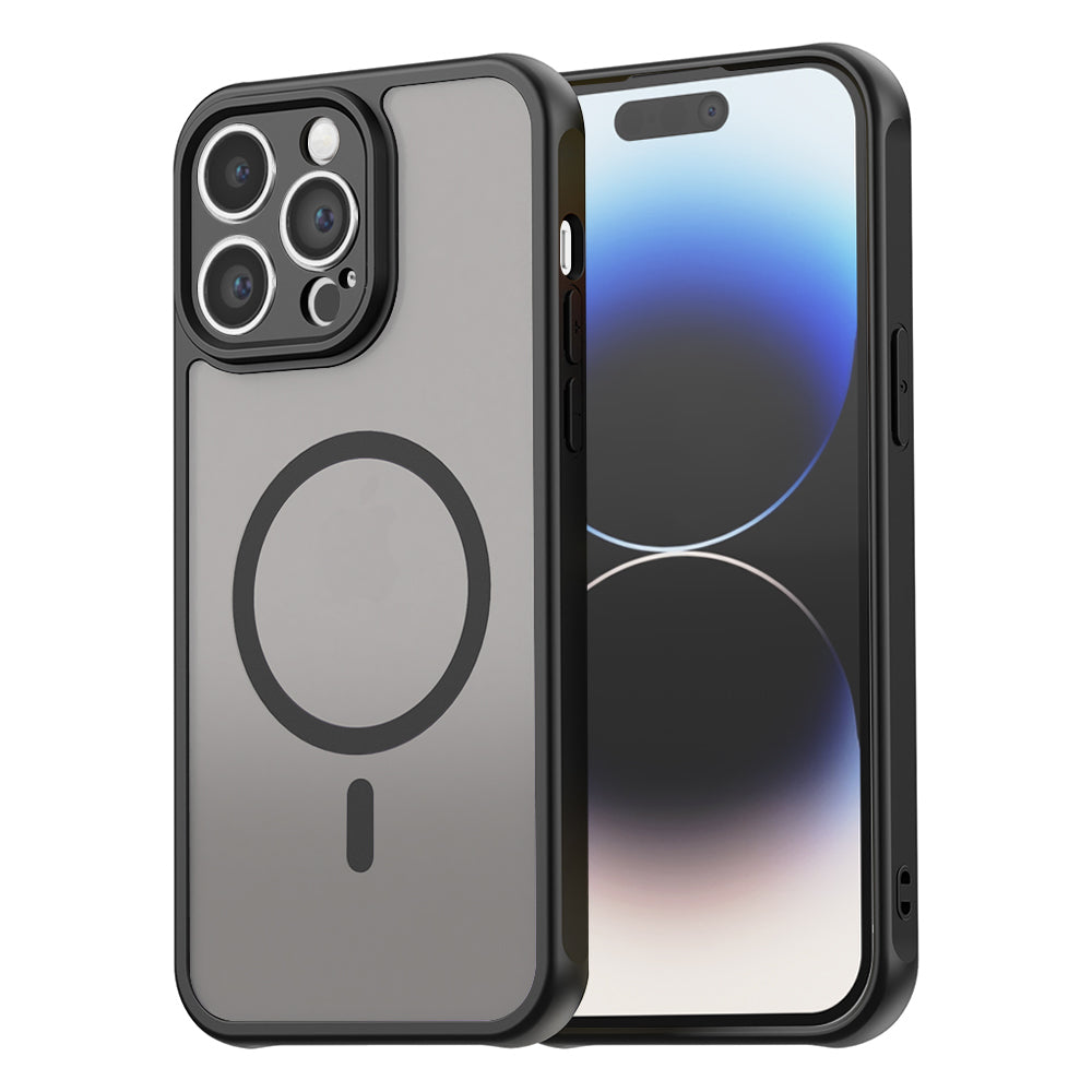 Husă Techsuit HaloFrost II MagSafe iPhone 14 Pro – Negru – imagine 3