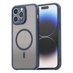Husă Techsuit HaloFrost II MagSafe iPhone 14 Pro – Bleumarin – imagine 7