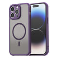Husă Techsuit HaloFrost II MagSafe iPhone 14 Pro – Mov – imagine 1