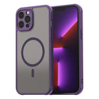 Husă Techsuit HaloFrost II MagSafe iPhone 13 Pro – Mov – imagine 5