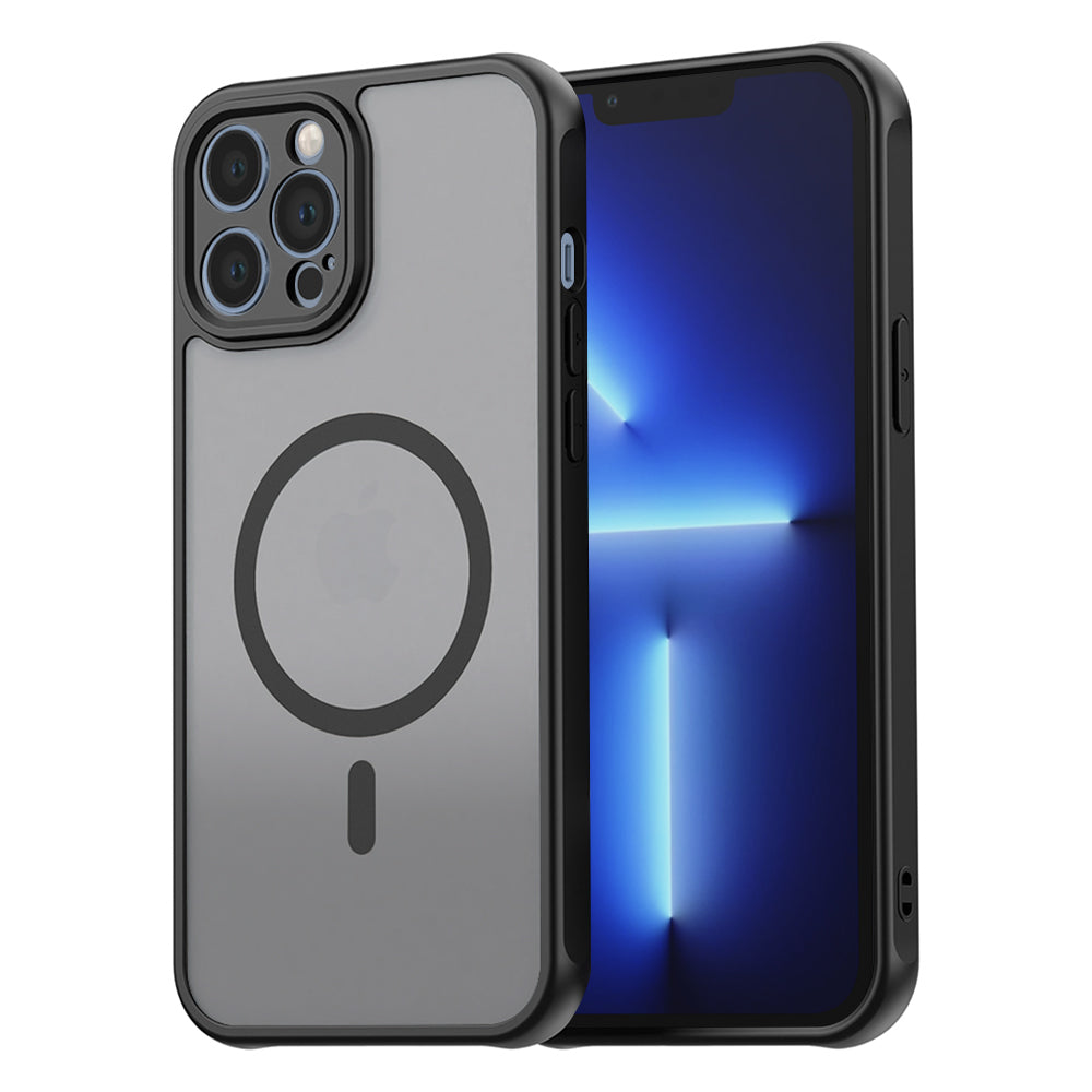 Husă Techsuit HaloFrost II MagSafe iPhone 13 Pro Max – Negru – imagine 1