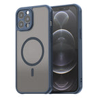 Husă Techsuit HaloFrost II MagSafe iPhone 12 Pro – Bleumarin – imagine 3