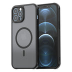Husă Techsuit HaloFrost II MagSafe iPhone 12 Pro Max – Negru – imagine 1