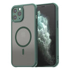 Husă Techsuit HaloFrost II MagSafe iPhone 11 Pro Max – Verde – imagine 3