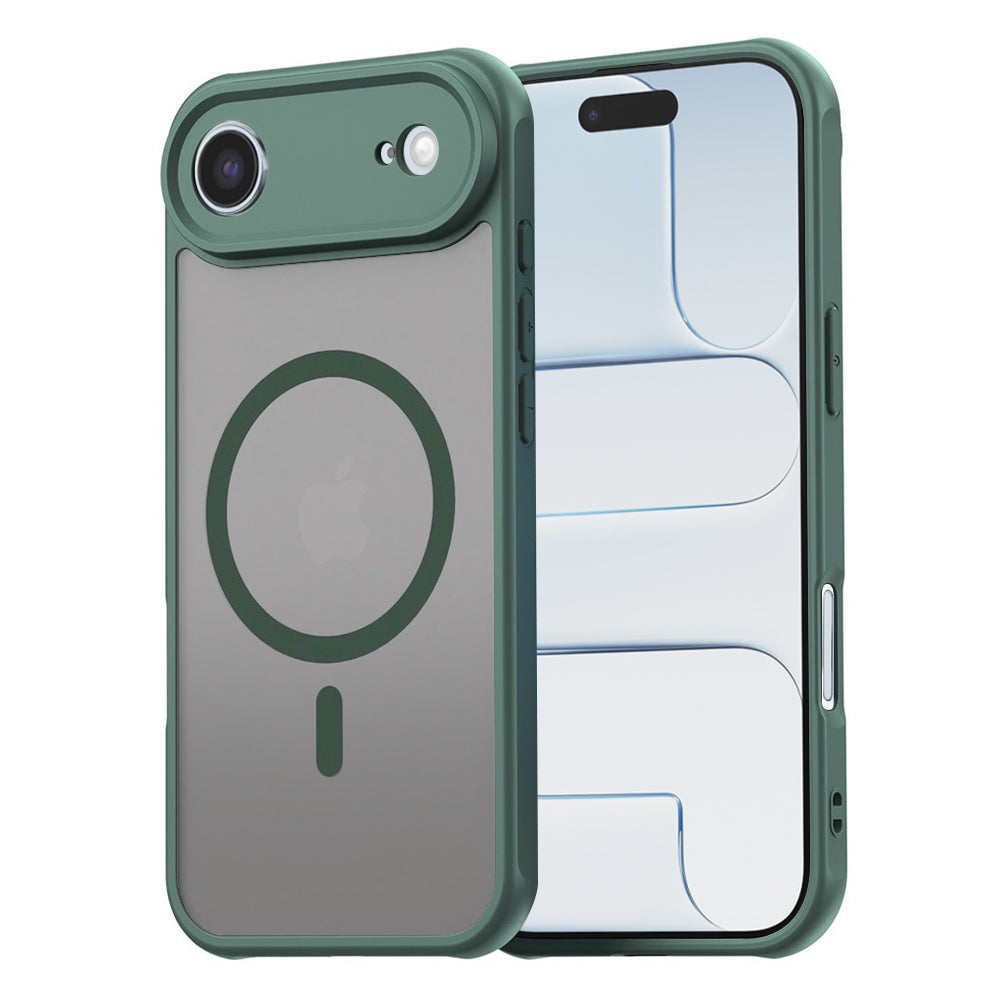 Husă Techsuit HaloFrost II MagSafe iPhone Air – Verde – imagine 1