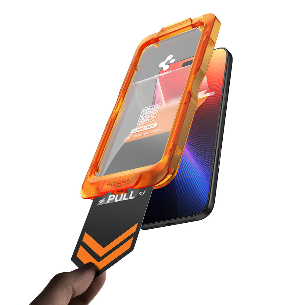 Folie de sticlă Spigen Glas.tR AlignMaster S pentru iPhone 18 Pro Max / 17 Pro Max – imagine 2