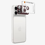 Protecție cameră Spigen Optik.tR EZ Fit Pro XL iPhone 18 Pro – Vișiniu – imagine 17