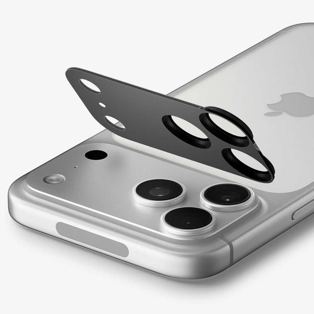 Protecție cameră Spigen Optik.tR EZ Fit Pro XL iPhone 18 Pro – Gri închis – imagine 3