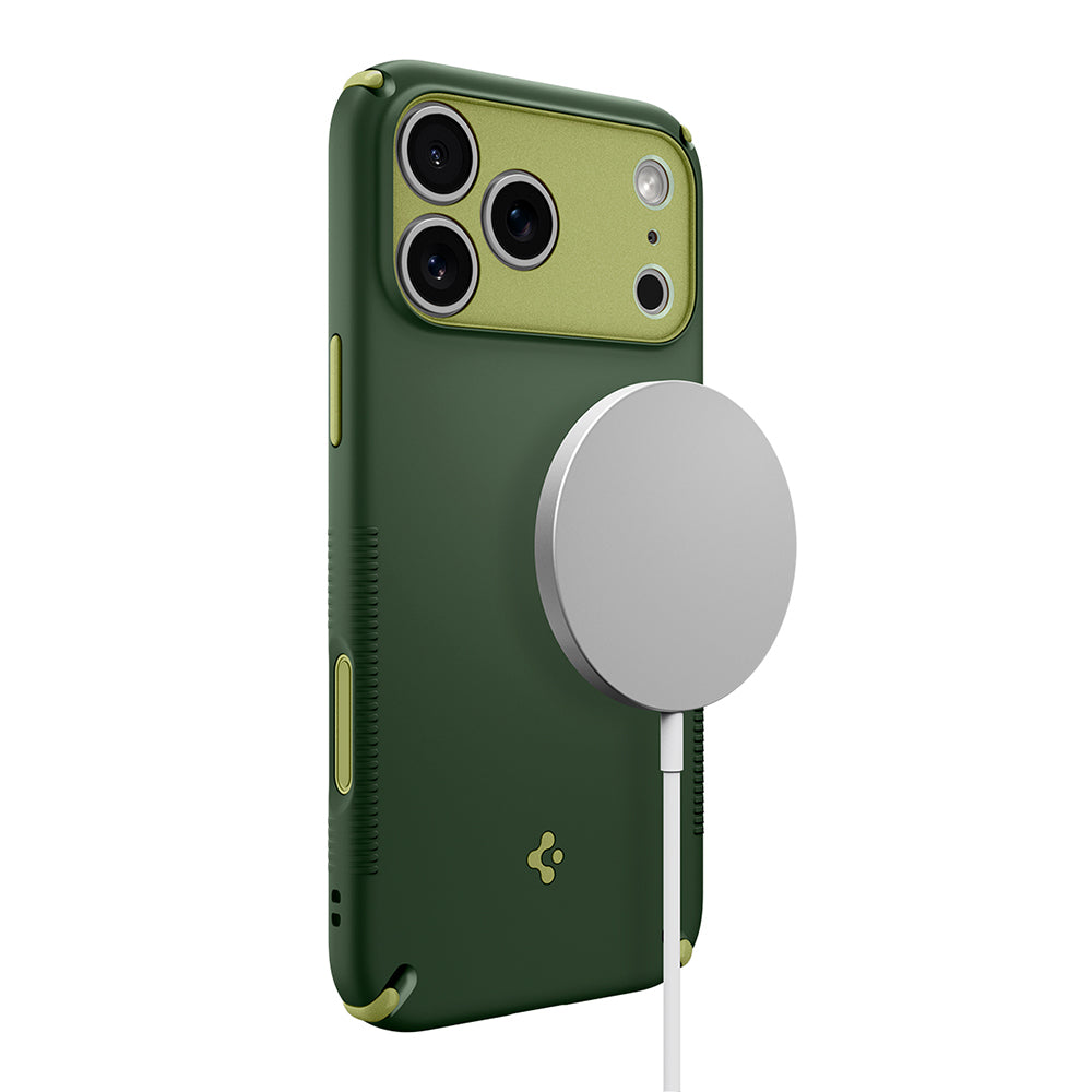 Husă Caseology Nano Pop Hybrid MagSafe iPhone 18 Pro / 17 Pro – Avo Green (verde) – imagine 4