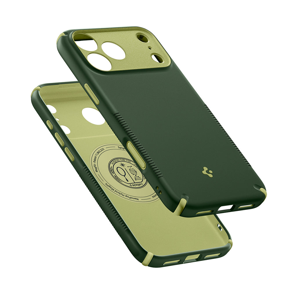 Husă Caseology Nano Pop Hybrid MagSafe iPhone 18 Pro / 17 Pro – Avo Green (verde) – imagine 6