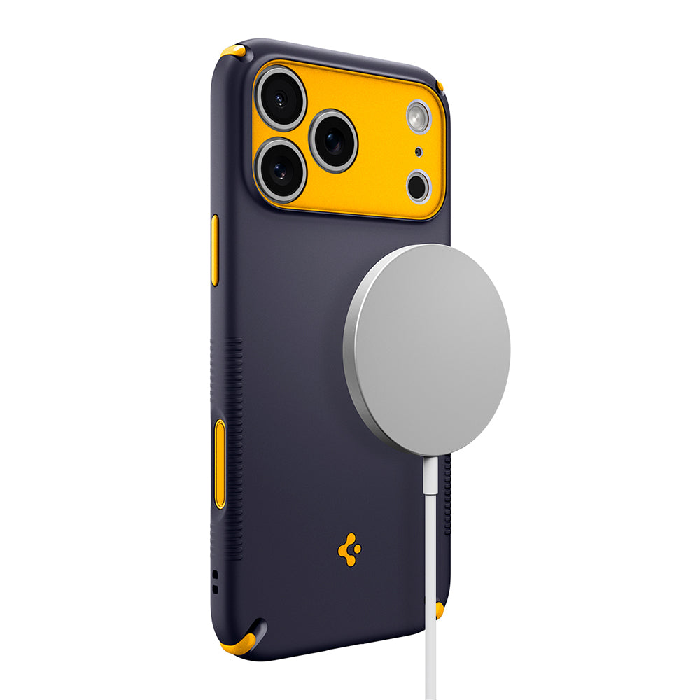 Husă Caseology Nano Pop Hybrid MagSafe iPhone 18 Pro / 17 Pro – Blueberry Navy (bleumarin) – imagine 9