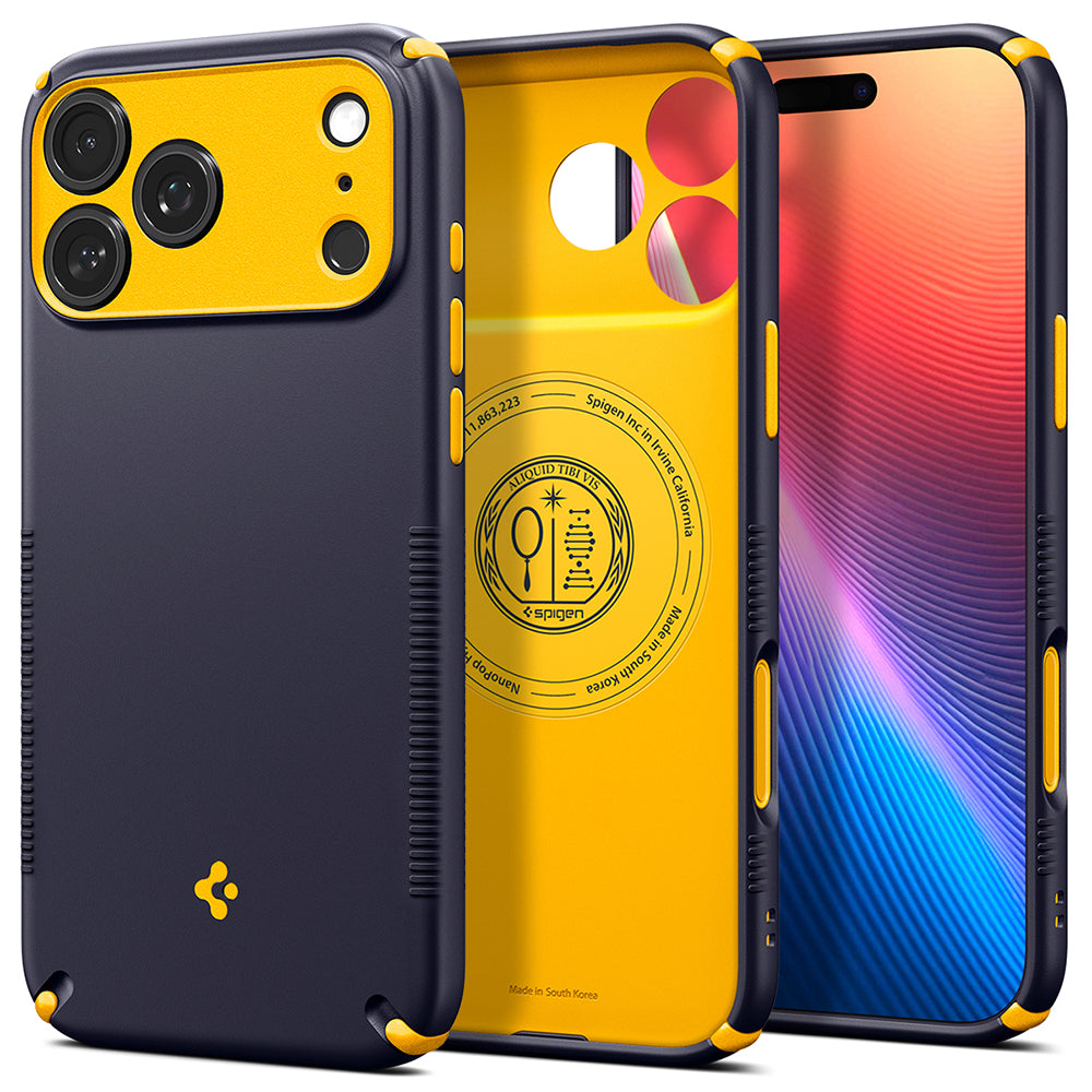 Husă Caseology Nano Pop Hybrid MagSafe iPhone 18 Pro / 17 Pro – Blueberry Navy (bleumarin) – imagine 7