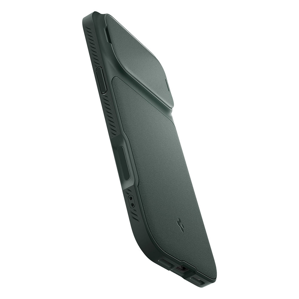 Husă Spigen Optik Armor MagSafe iPhone 18 Pro / 17 Pro – Abyss Green (verde) – imagine 8