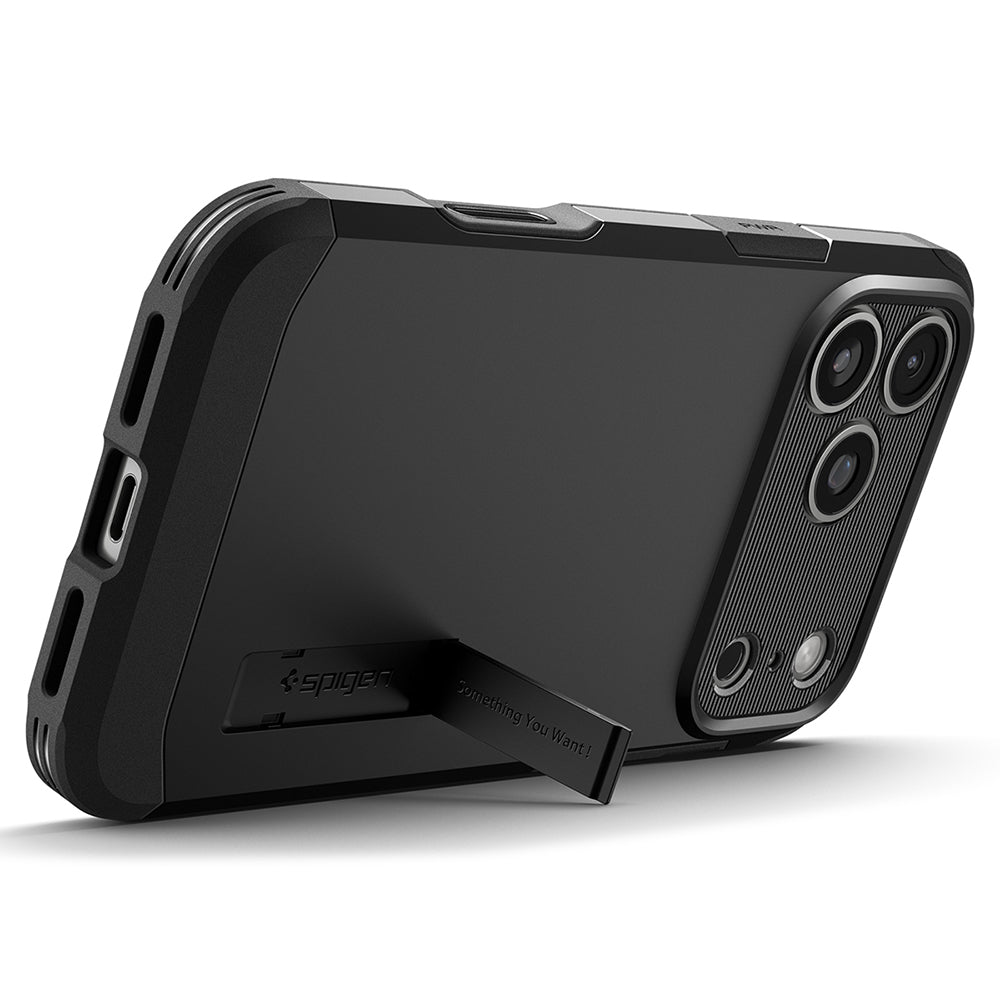 Husă Spigen Tough Armor T MagSafe iPhone 18 Pro / 17 Pro – Negru – imagine 4